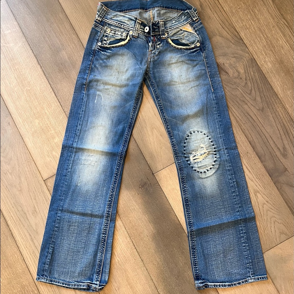 Replay wide leg jeans size 27